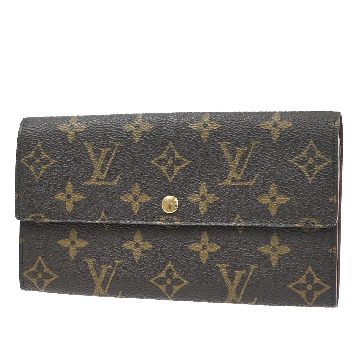 LOUIS VUITTON Porte Monnaie Credit Wallet Monogram Leather BN M61725 30MA562