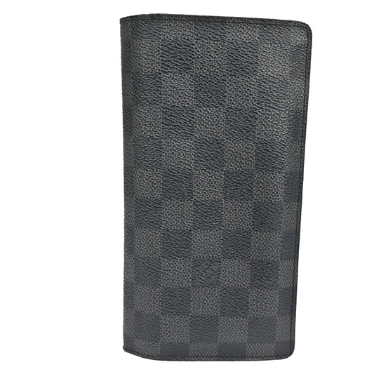 LOUIS VUITTON Portefeuille Brazza Wallet Bifold Damier Graphite N62665 69YC112