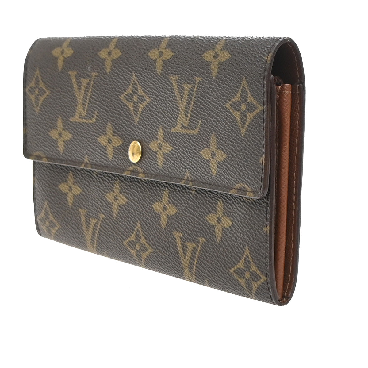 LOUIS VUITTON Porte Monnaie Credit Wallet Monogram Leather BN M61725 30MA562