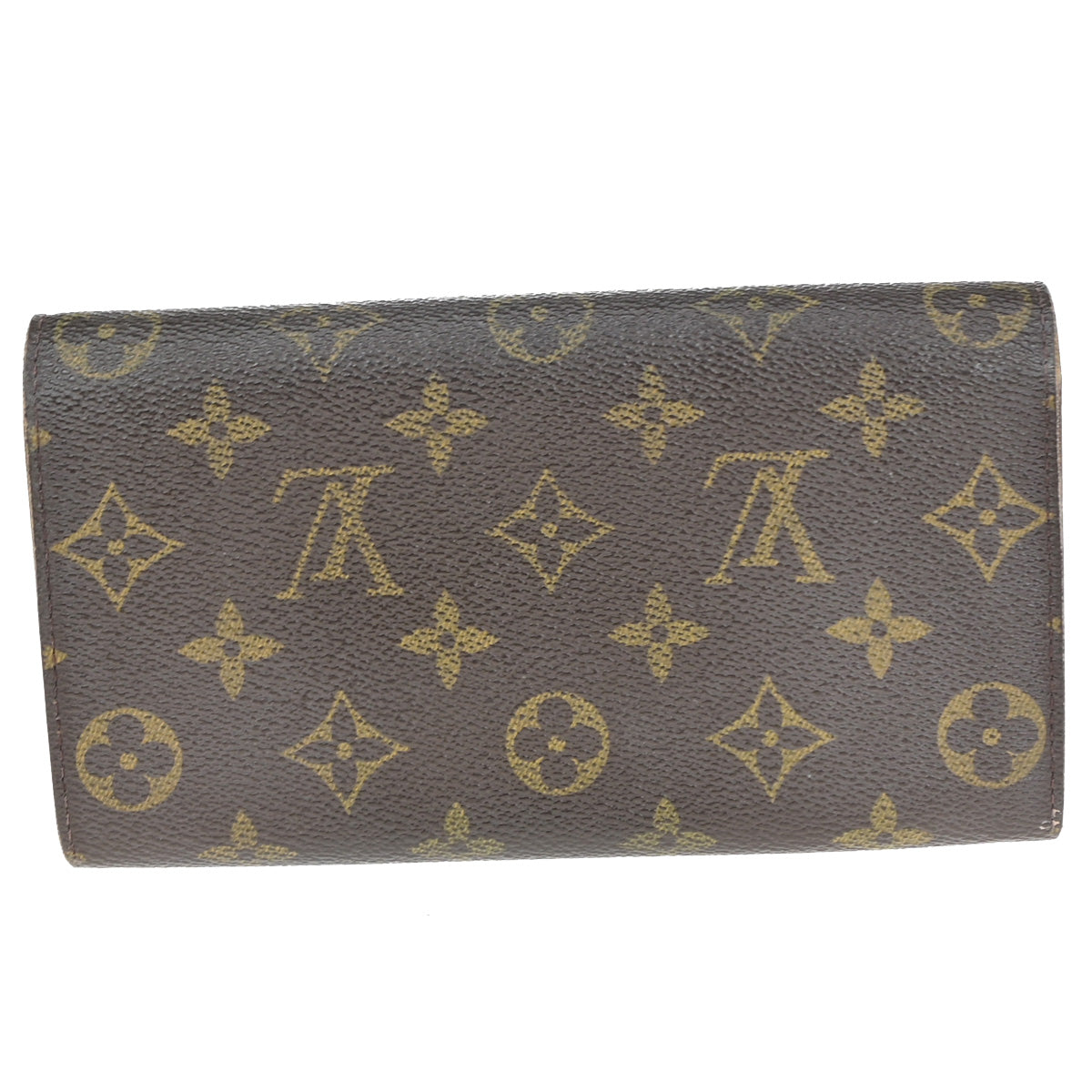 LOUIS VUITTON Porte Monnaie Credit Bifold Wallet Monogram Leather M61725 02KA232