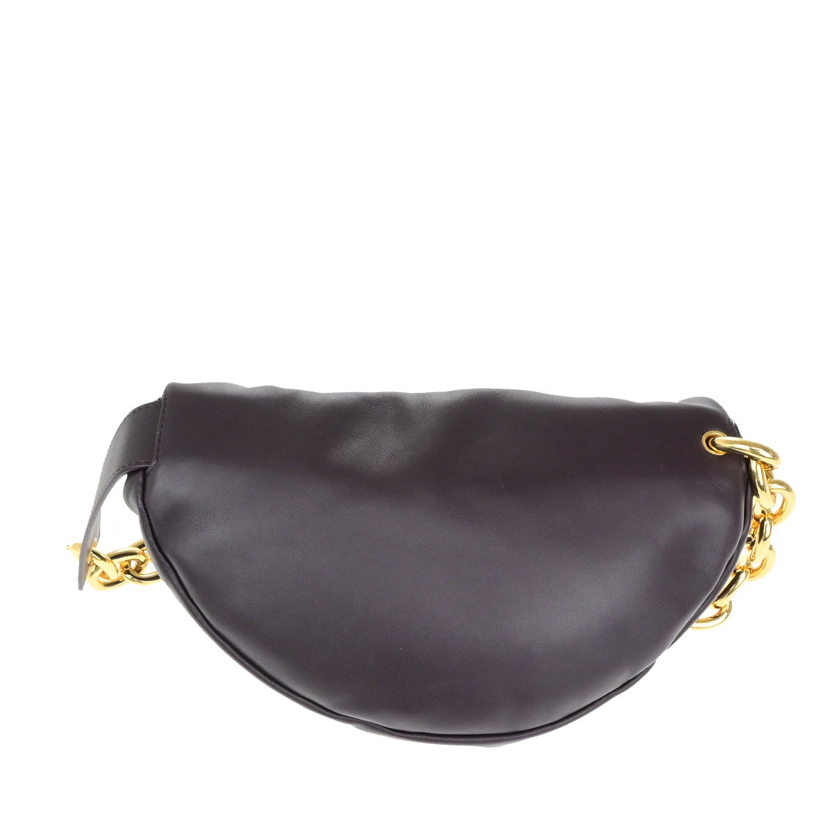 BOTTEGA VENETA Logo The Chain Pouch Body Shoulder Bag Leather BX GHW 609RK530