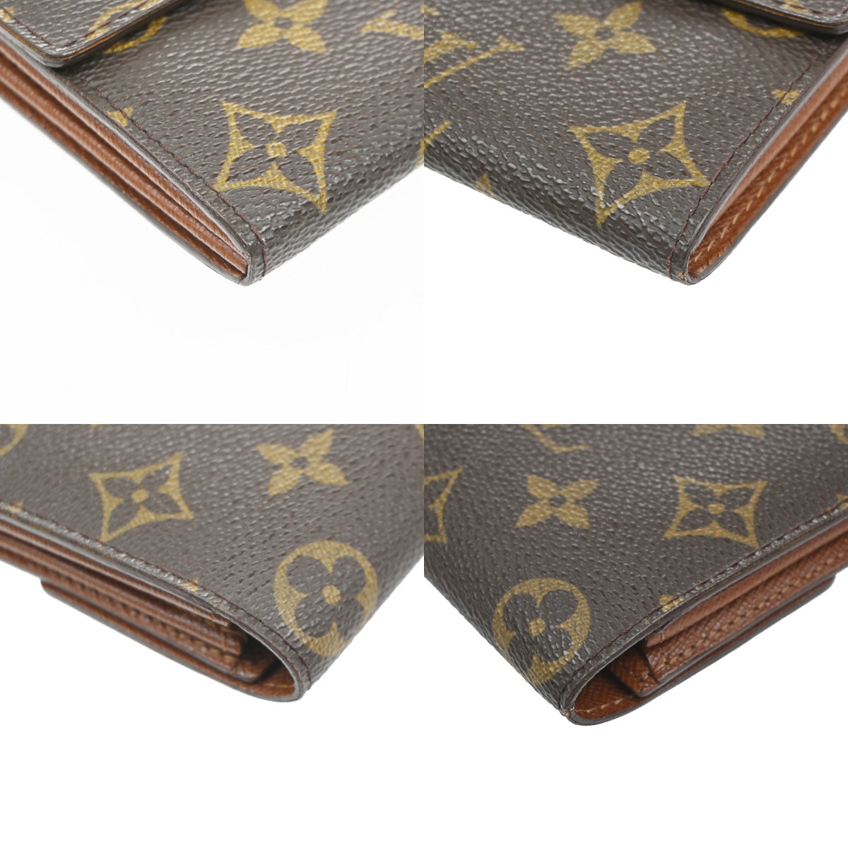 LOUIS VUITTON Porte Monnaie Credit Wallet Monogram Leather BN M61725 30MA562