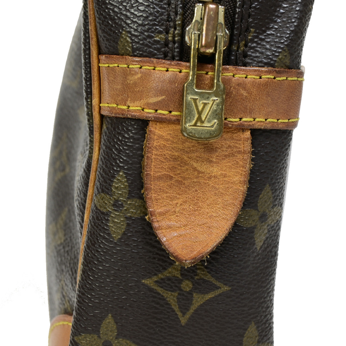 LOUIS VUITTON Compiegne 28 Clutch Hand Bag Monogram Leather Brown M51845 33SJ010