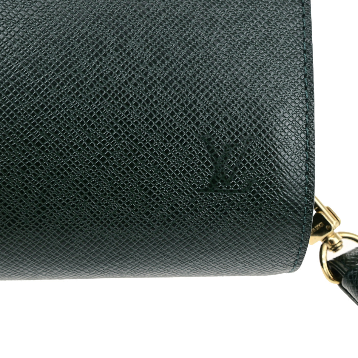 LOUIS VUITTON LV Logo Baikal Clutch Hand Bag Taiga Leather Epicea M30184 66SJ165