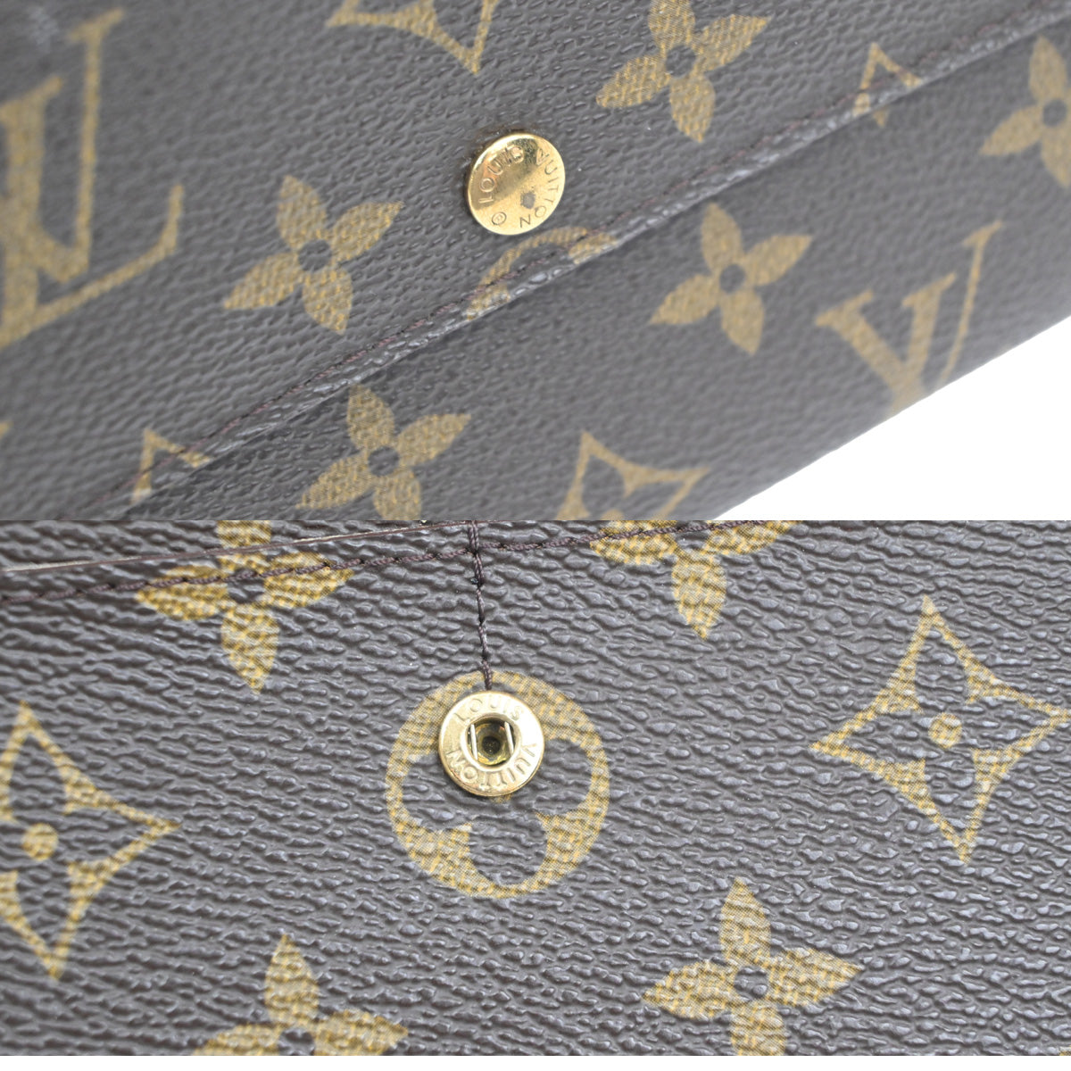 LOUIS VUITTON Porte Monnaie Credit Wallet Monogram Leather BN M61725 30MA562