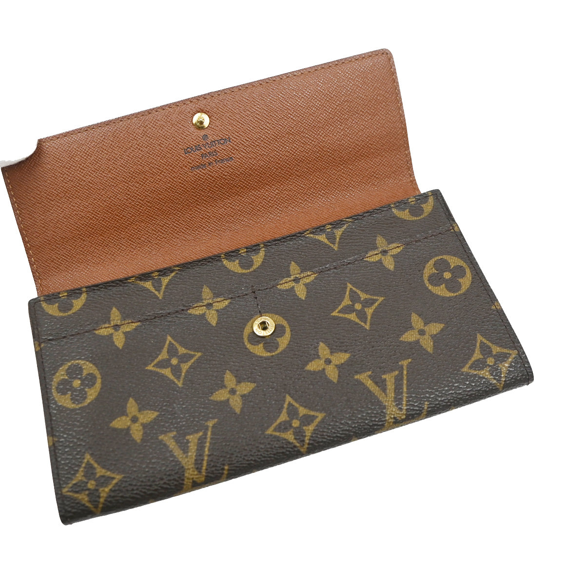 LOUIS VUITTON Porte Monnaie Credit Wallet Monogram Leather BN M61725 30MA562
