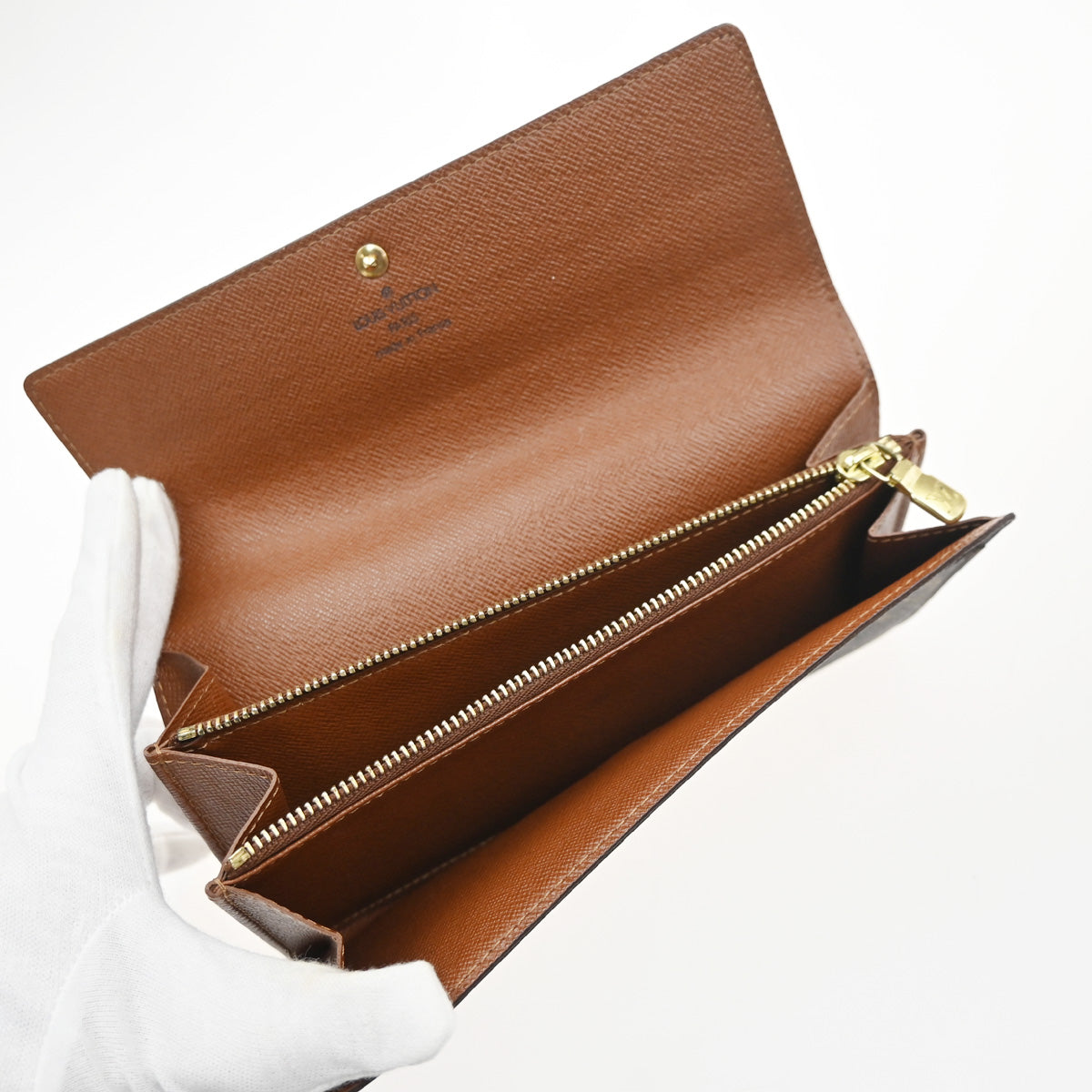 LOUIS VUITTON Porte Monnaie Credit Wallet Monogram Leather BN M61725 30MA562