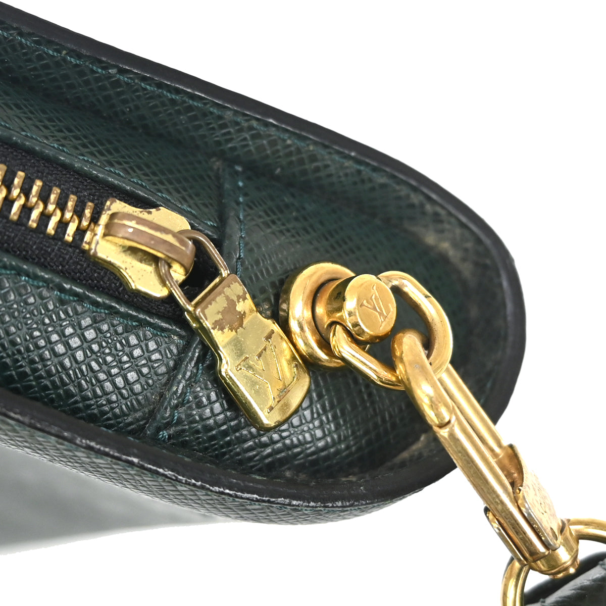 SALVATORE FERRAGAMO Vara Shoulder Bag Embossing Leather Black Italy 68FA018