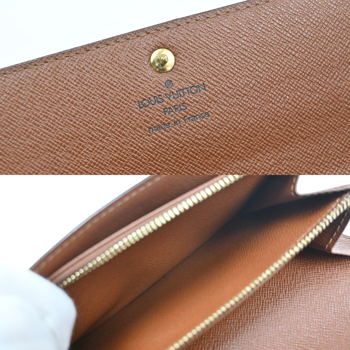 LOUIS VUITTON Porte Monnaie Credit Wallet Monogram Leather BN M61725 30MA562