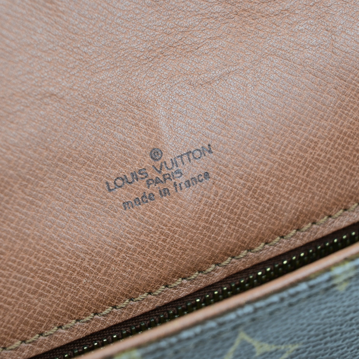 LOUIS VUITTONI Chantilly MM Shoulder Bag Monogram Leather Brown M51233 64YG483