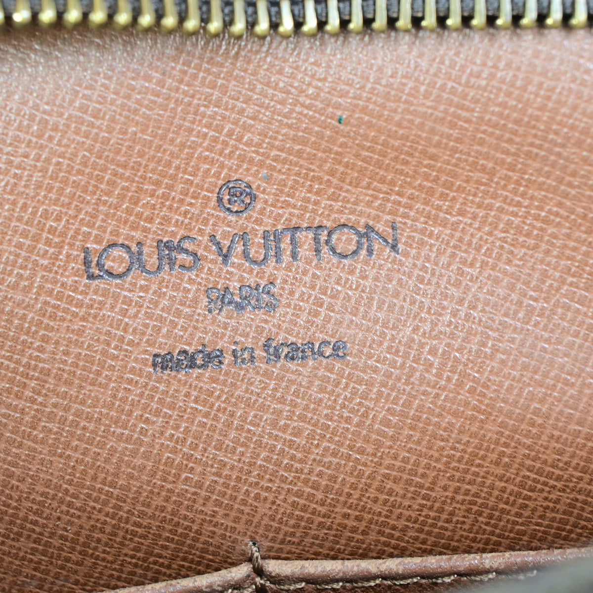 LOUIS VUITTON Compiegne 28 Clutch Hand Bag Monogram Leather Brown M51845 33SJ010