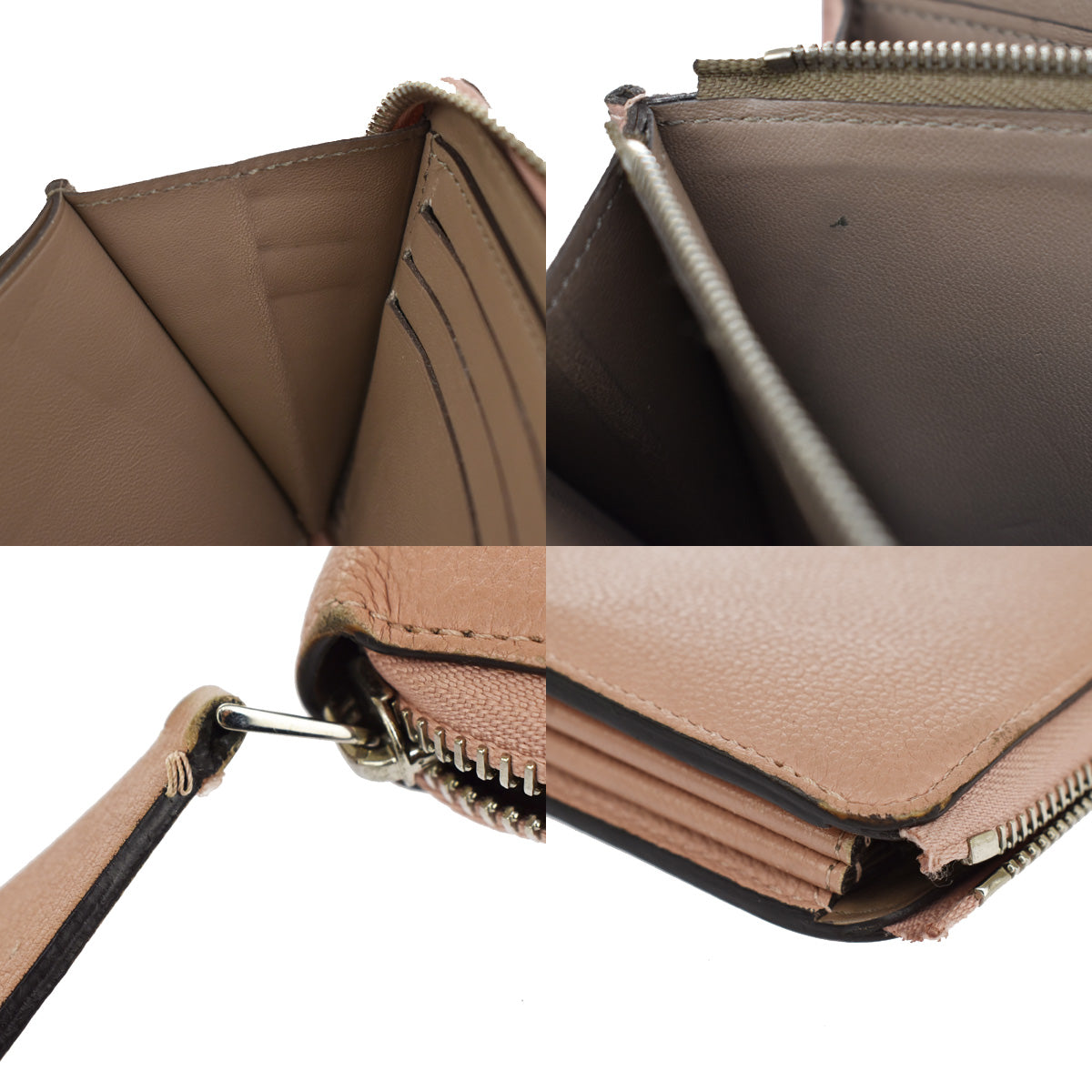 LOUIS VUITTON Portefeuille Comete Long Wallet Leather Magnolia M60148 30YB533
