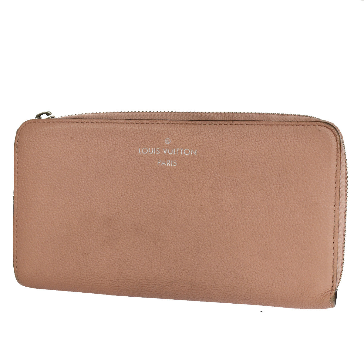 LOUIS VUITTON Portefeuille Comete Long Wallet Leather Magnolia M60148 30YB533