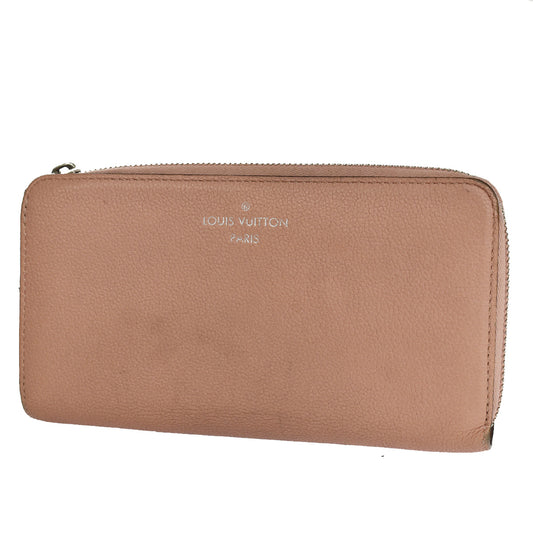 LOUIS VUITTON Portefeuille Comete Long Wallet Leather Magnolia M60148 30YB533