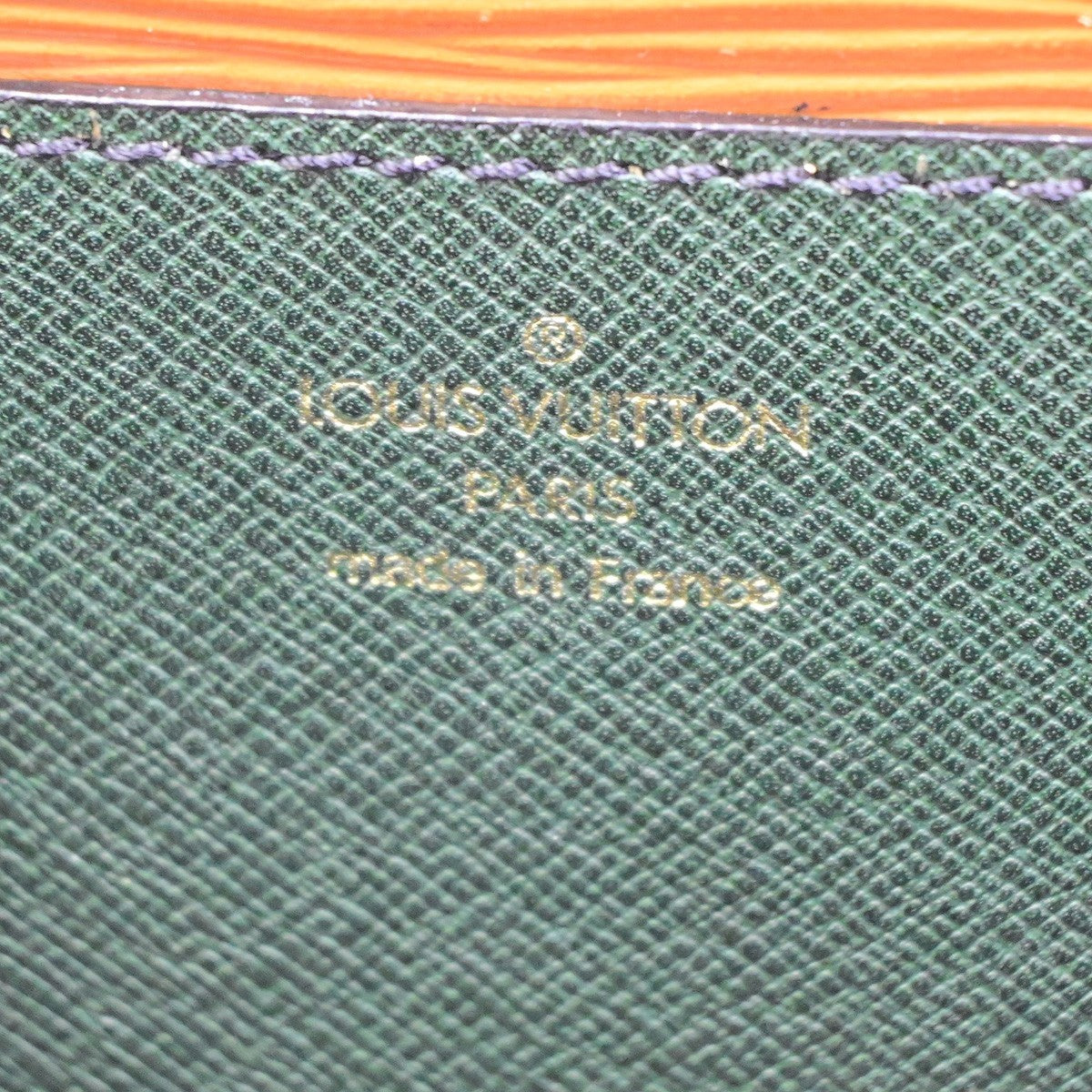 LOUIS VUITTON Porte Documents Bandouliere Hand Bag Epi Leather BN M54468 88KD166