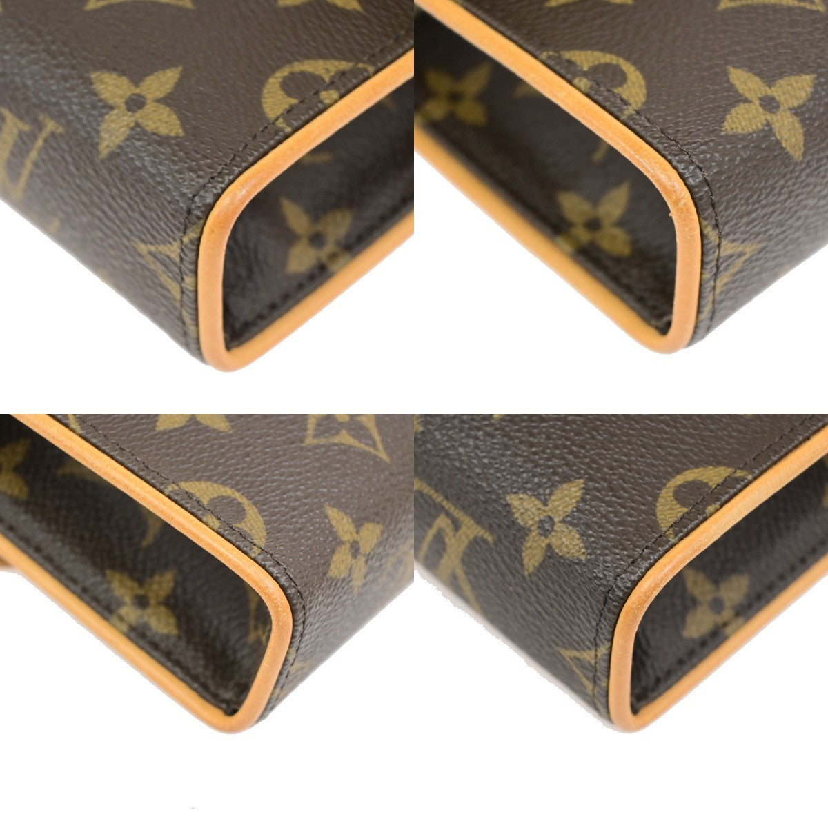 LOUIS VUITTON Pochette Florentine S Bum Bag Monogram Leather BN M51855 73KD168