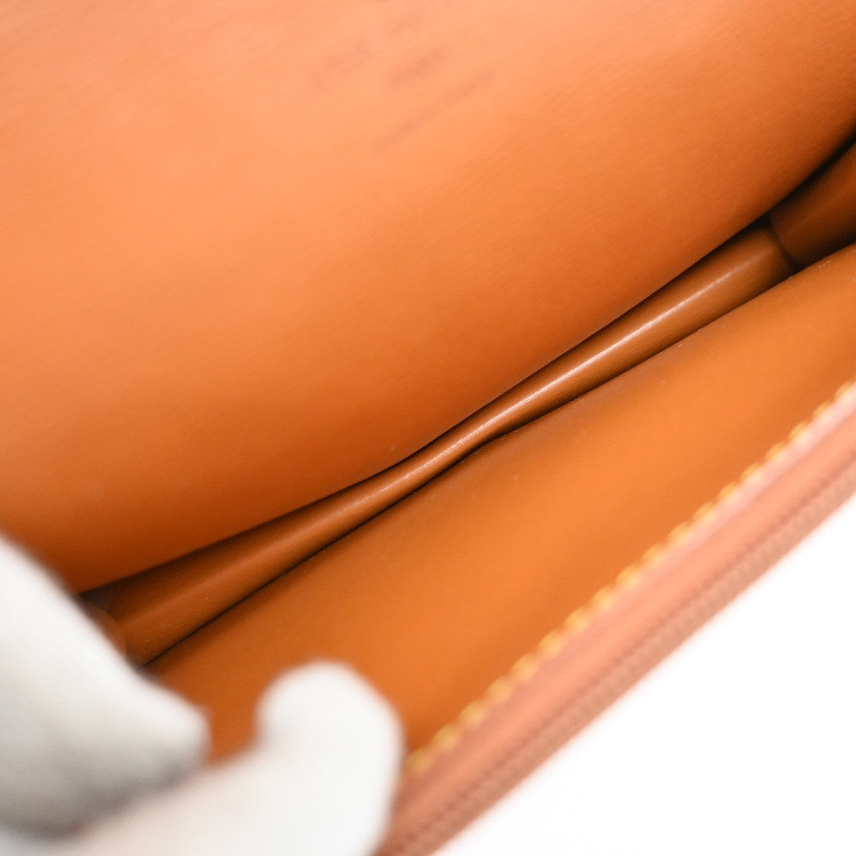 LOUIS VUITTON Logo Tilsitt Bum Bag Epi Leather Brown France M52608 33KD180