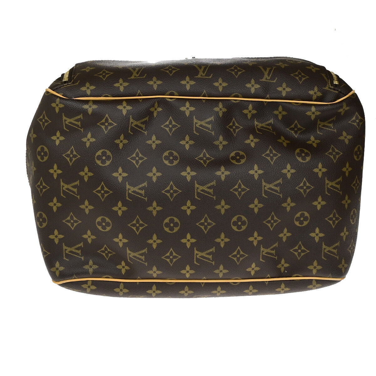 LOUIS VUITTON LV Logo Evasion Hand Bag Monogram Leather Brown M41443 75RK672