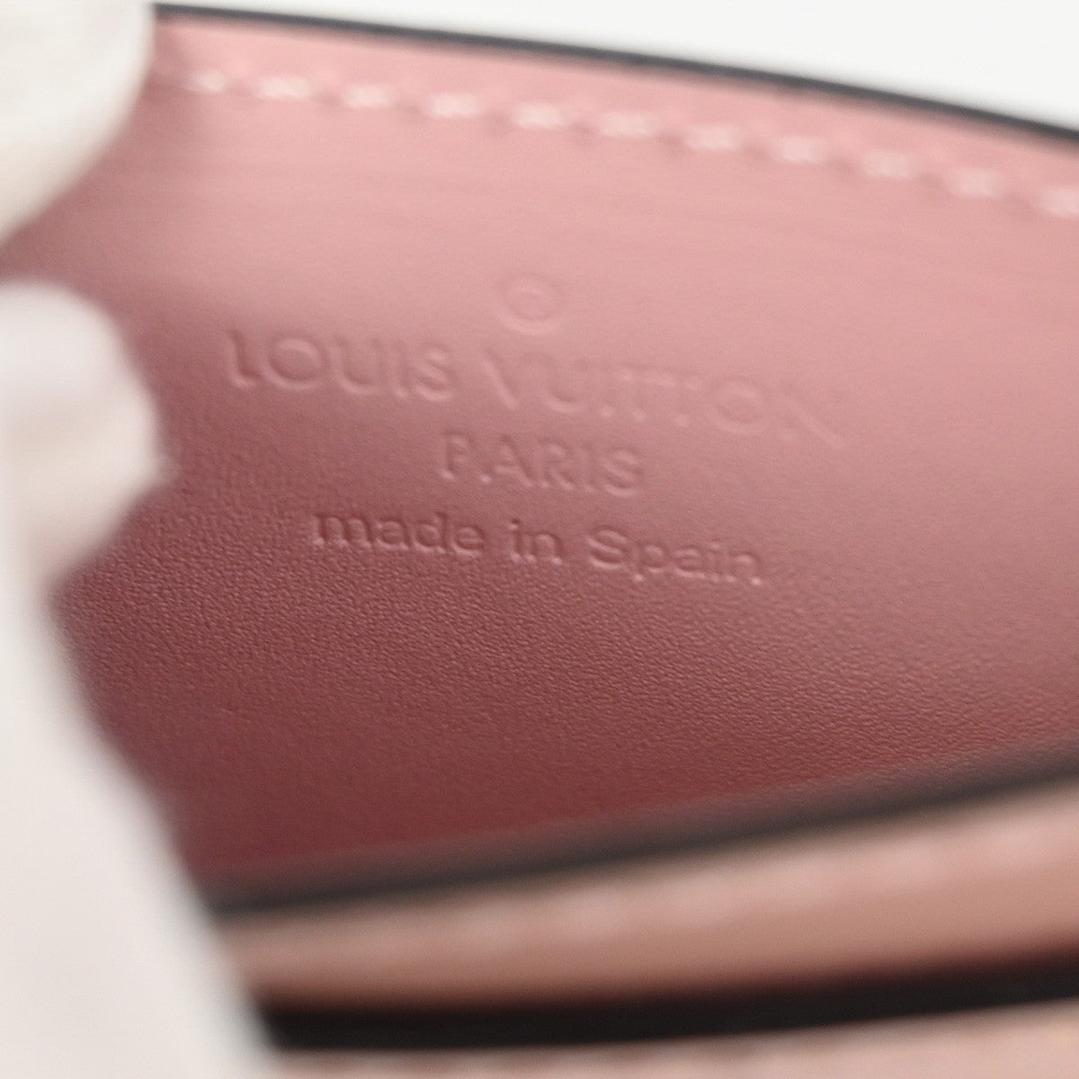 LOUIS VUITTON Porte Cartes Simple Card  Case Monogram Vernis PK M63855 36RL961