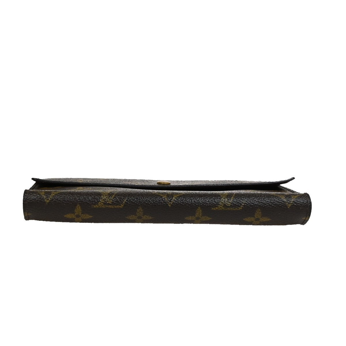 LOUIS VUITTON International Long Trifold Wallet Monogram Brown M61215 04EE198