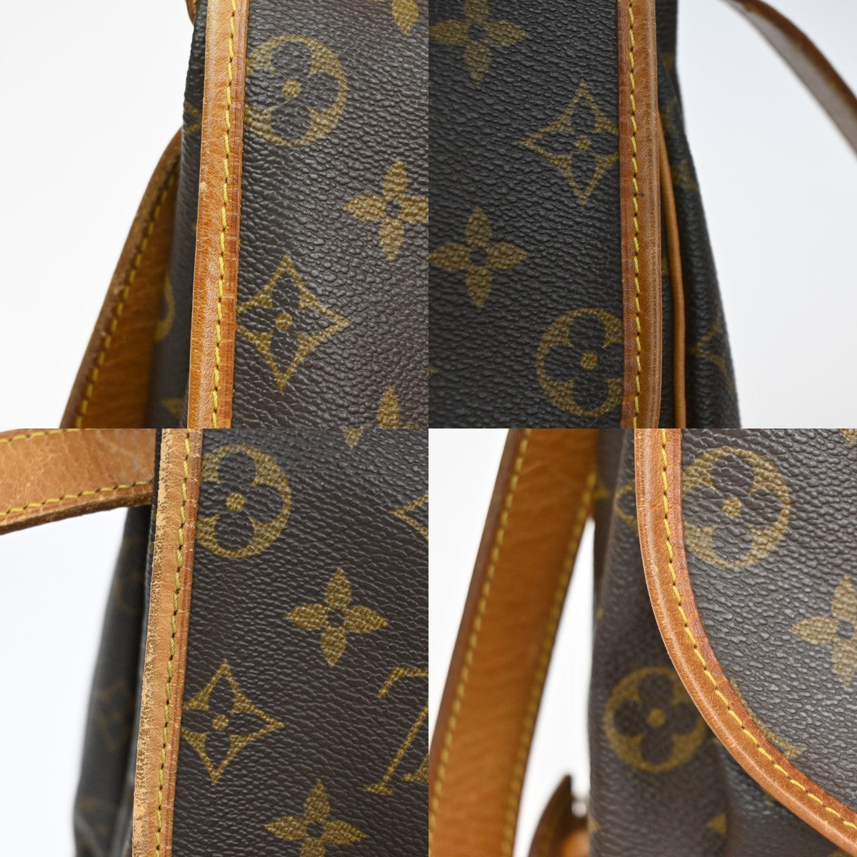 LOUIS VUITTON Saumur 35 Shoulder Bag Monogram Leather BN France M42254 70TA659