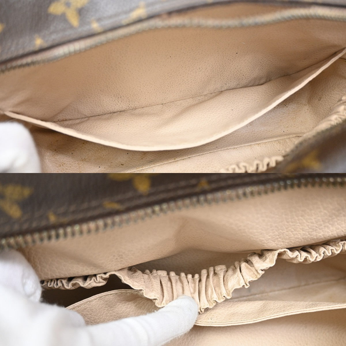 LOUIS VUITTON Trousse Toilette 28 Clutch Hand Bag Monogram Brown M47522 02AA096