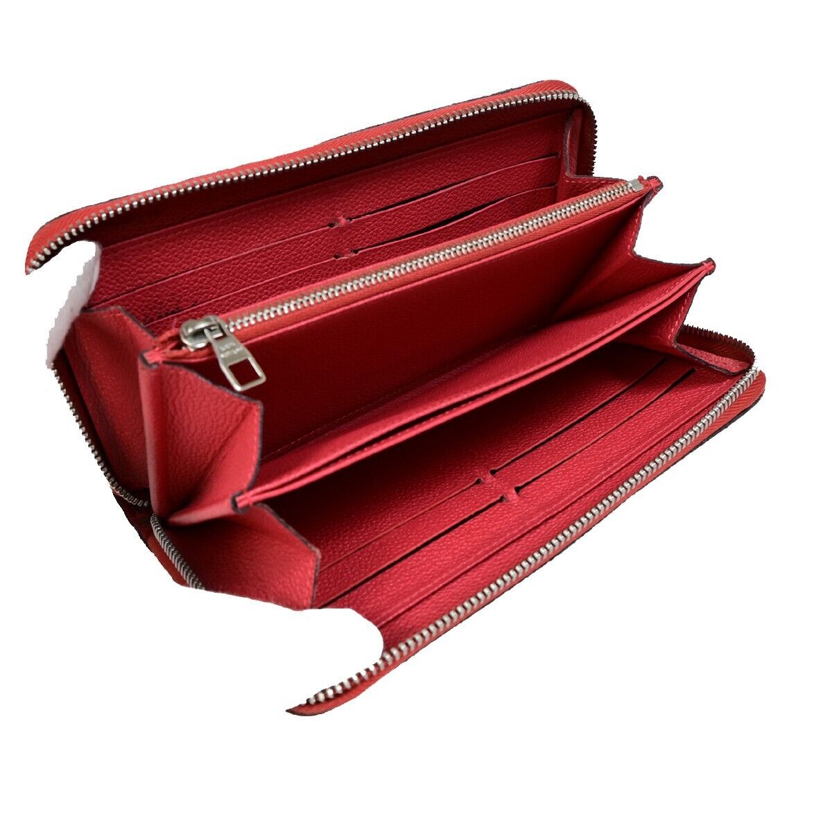 LOUIS VUITTON Long Zippy Wallet Monogram Empreinte Leather Cherry M68571 66EB325