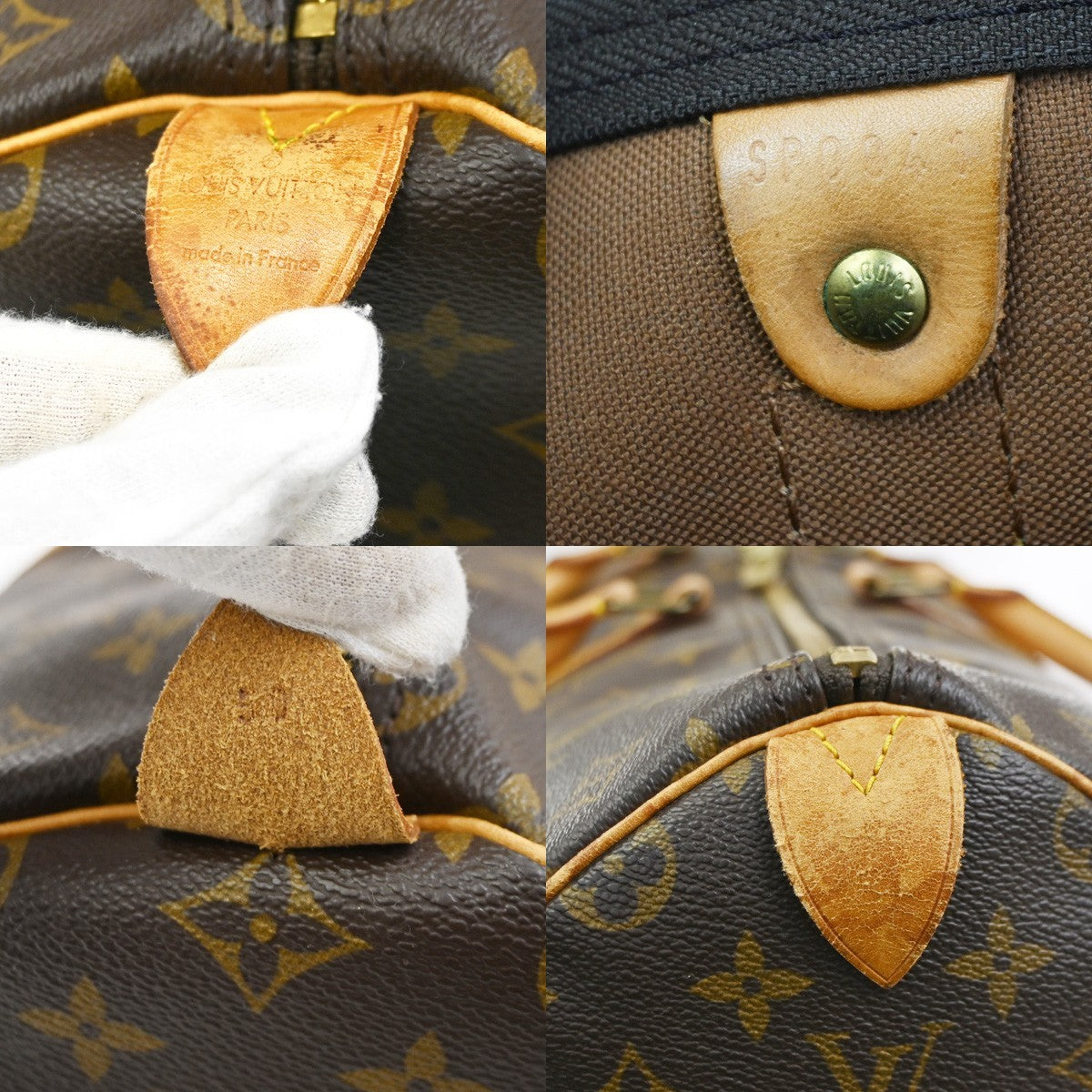LOUIS VUITTON Keepall 50 Travel Hand Bag Monogram Leather Brown M41426 75YH895