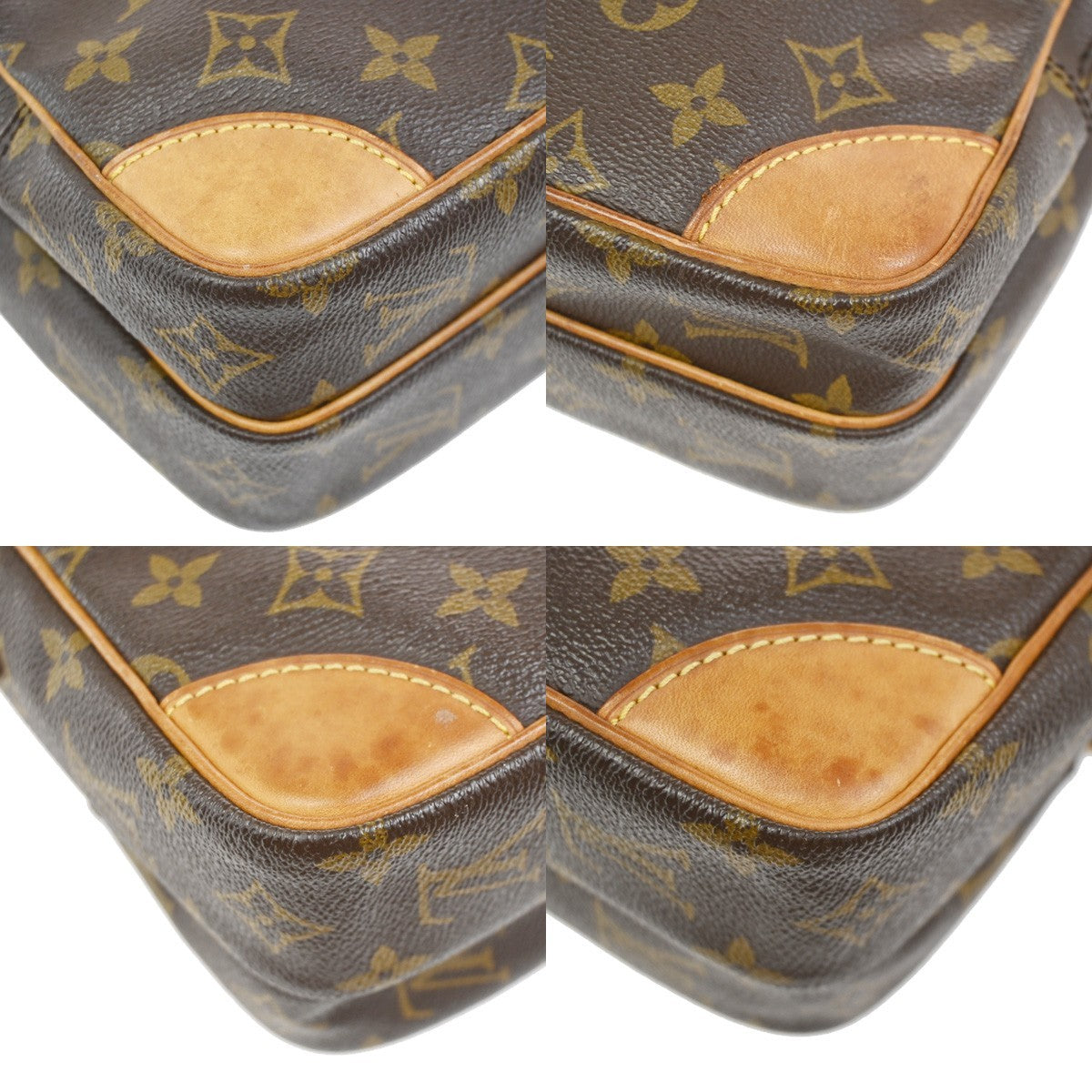 LOUIS VUITTON Amazon Crossbody Shoulder Bag Monogram Leather BN M45236 31KC695
