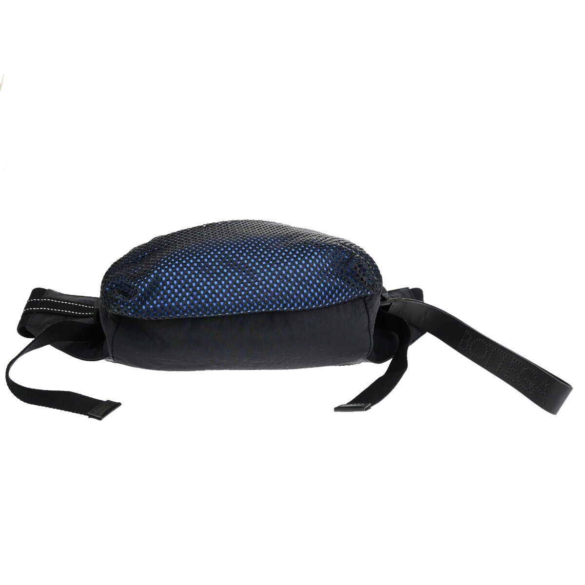 BOTTEGA VENETA Belt Paper Body Bag Shoulder Bag Nylon Black Italy 82EC290