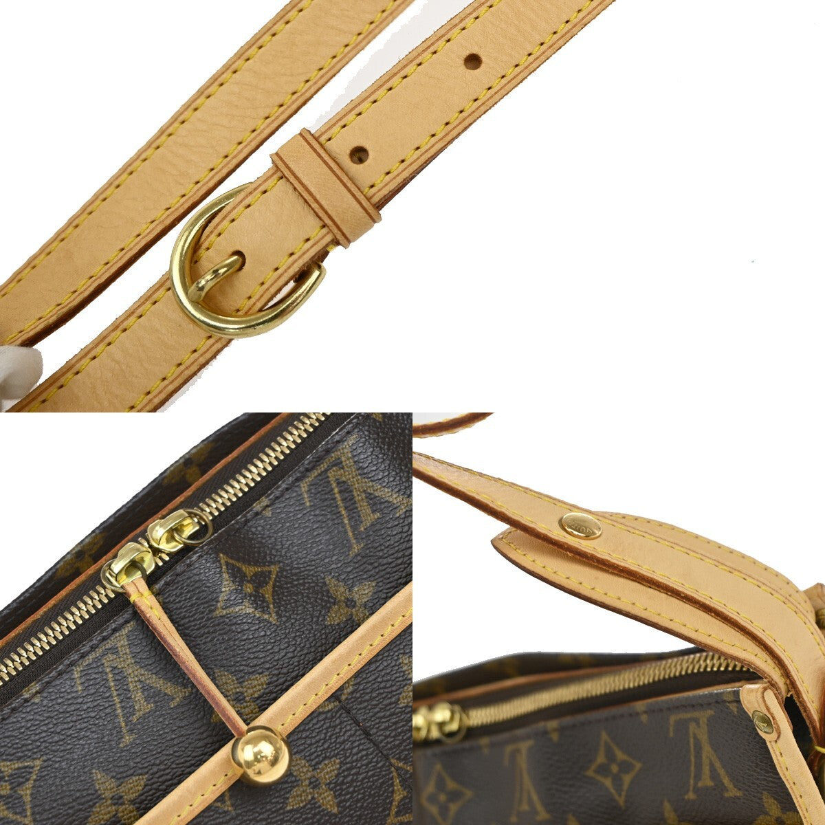 LOUIS VUITTON LV Popincourt Long Shoulder Bag Monogram Brown M40008 70EE190