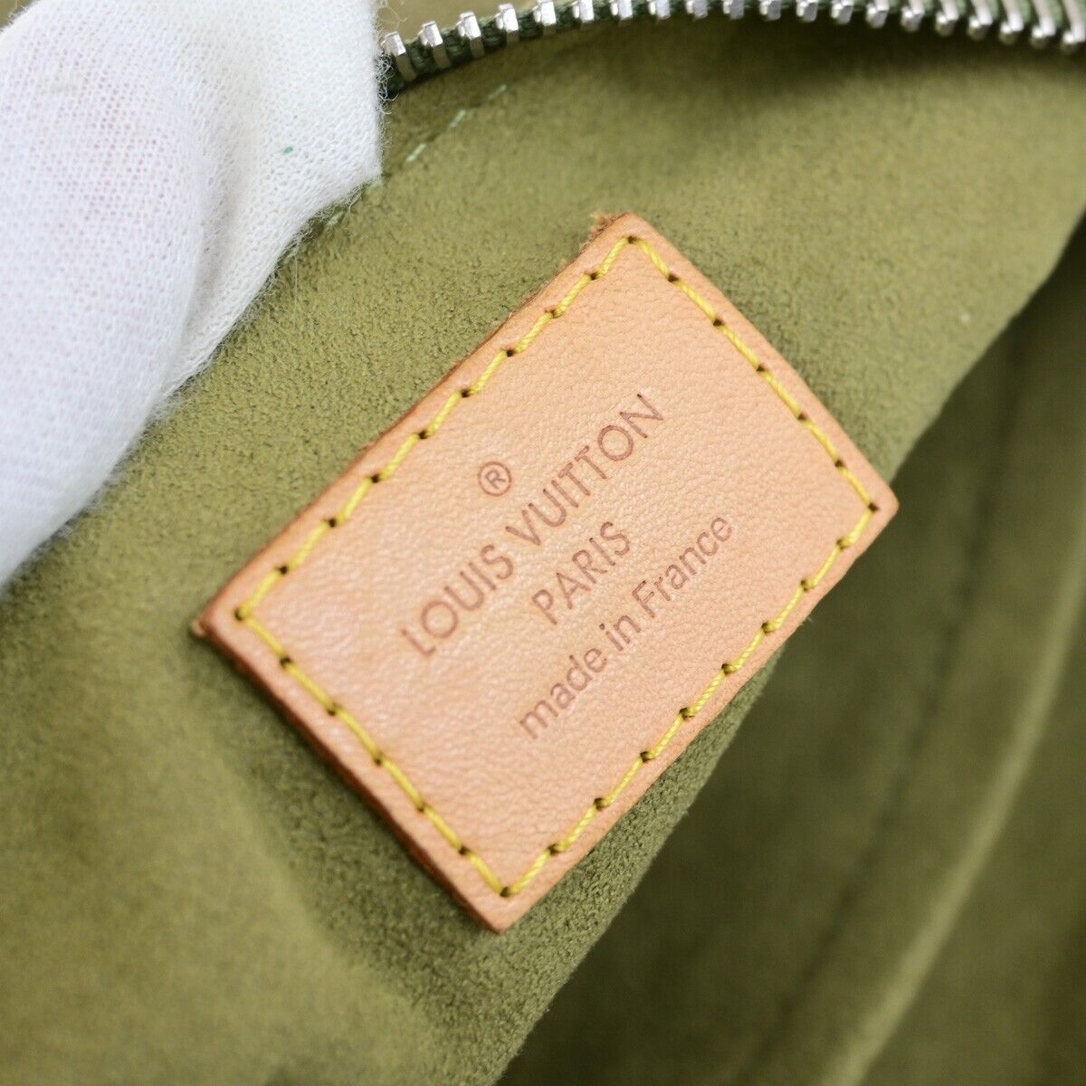 LOUIS VUITTON Baggy PM Shoulder Bag Monogram Denim Leather GN M95213 653RK693