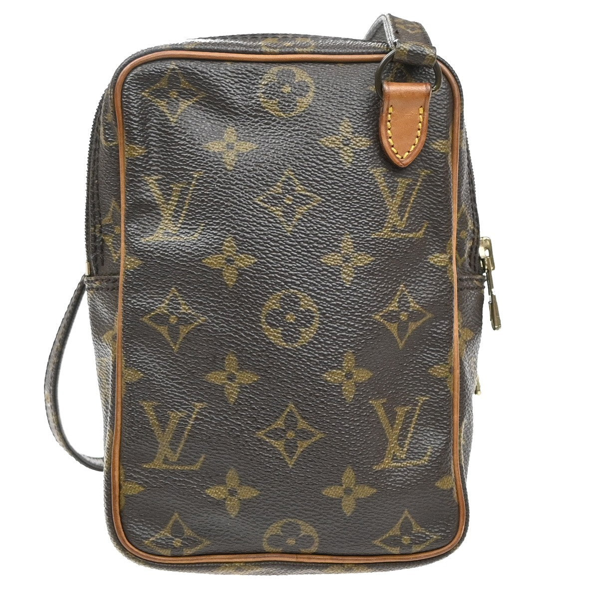 LOUIS VUITTON Mini Amazon Shoulder Bag Monogram Leather Brown M45238 86SA036