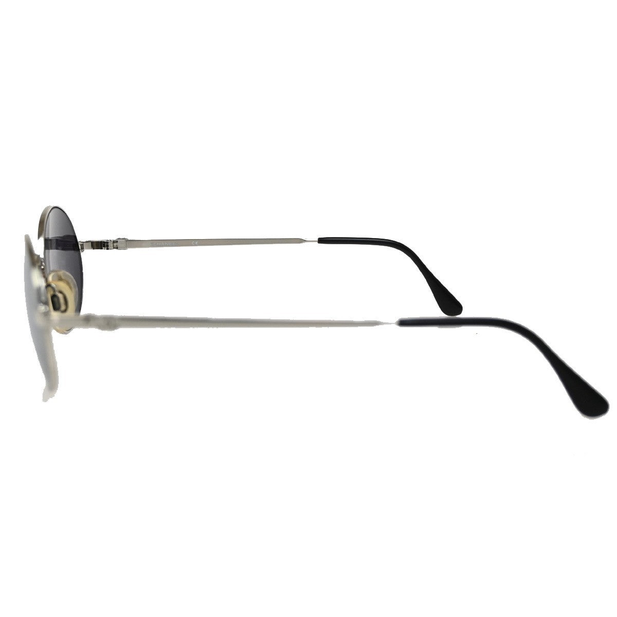 CHANEL CC  Sunglasses Eye Wear Mirror Lens Metal Plastic Silver 06934 07RL317