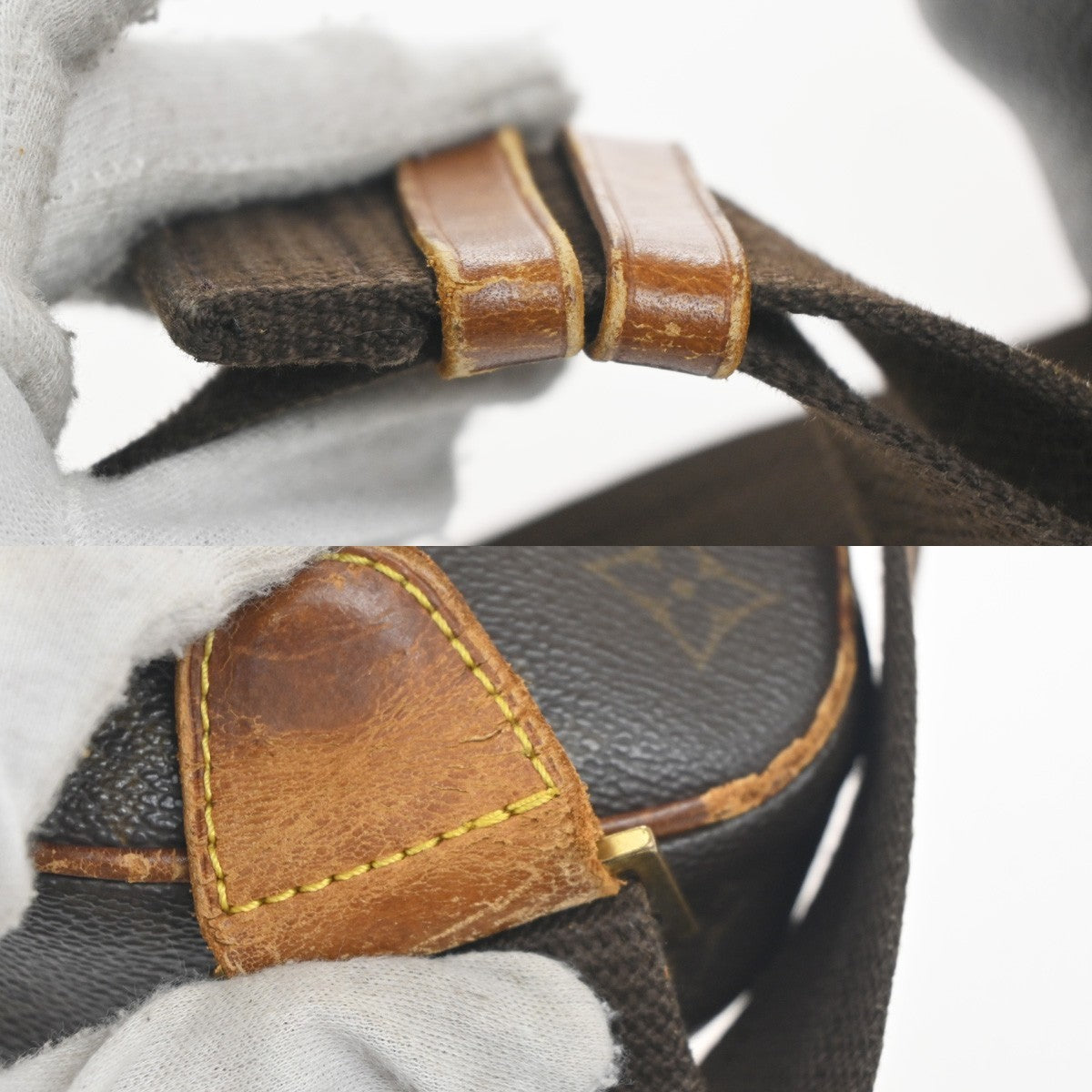 LOUIS VUITTON Pochette Gange Shoulder Bag Monogram Brown Spain M51870 36MA424