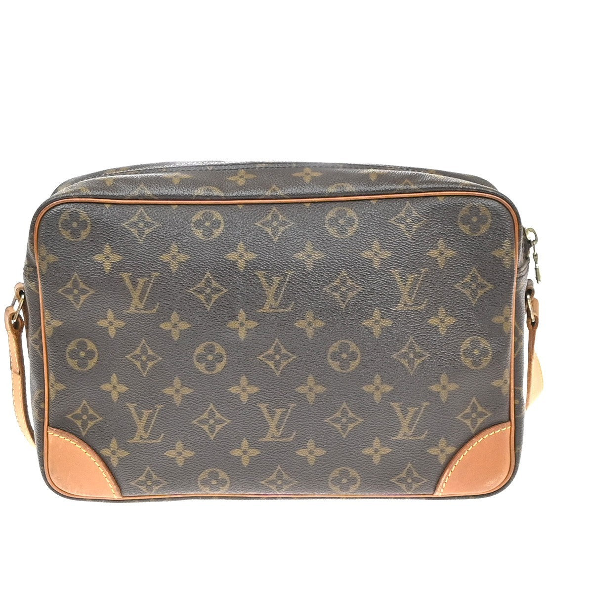 LOUIS VUITTON Trocadero 30 Shoulder Bag Monogram Leather Brown M51272 39YH927