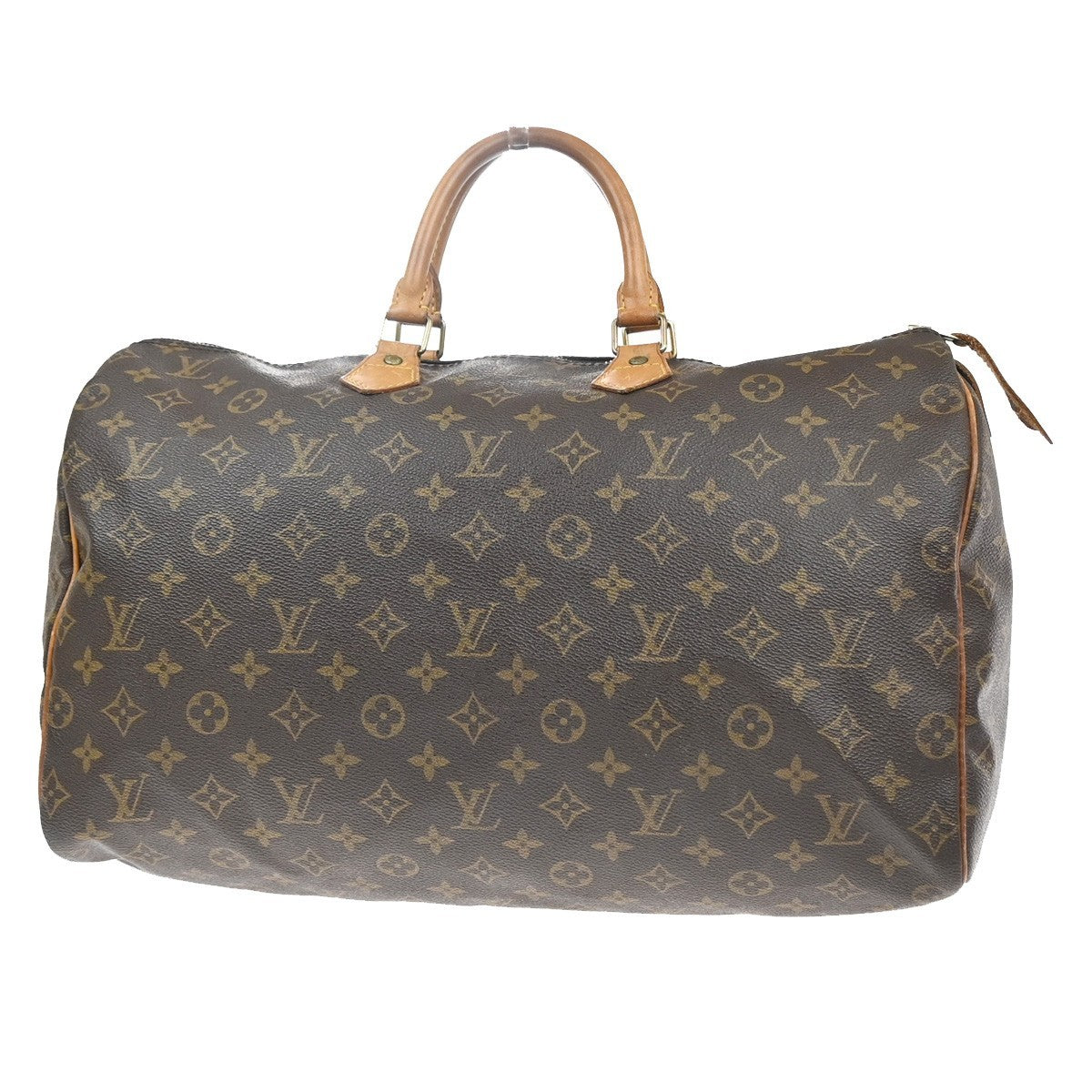 LOUIS VUITTON Speedy 40 Travel Hand Bag Monogram Leather Brown M41522 76KC817