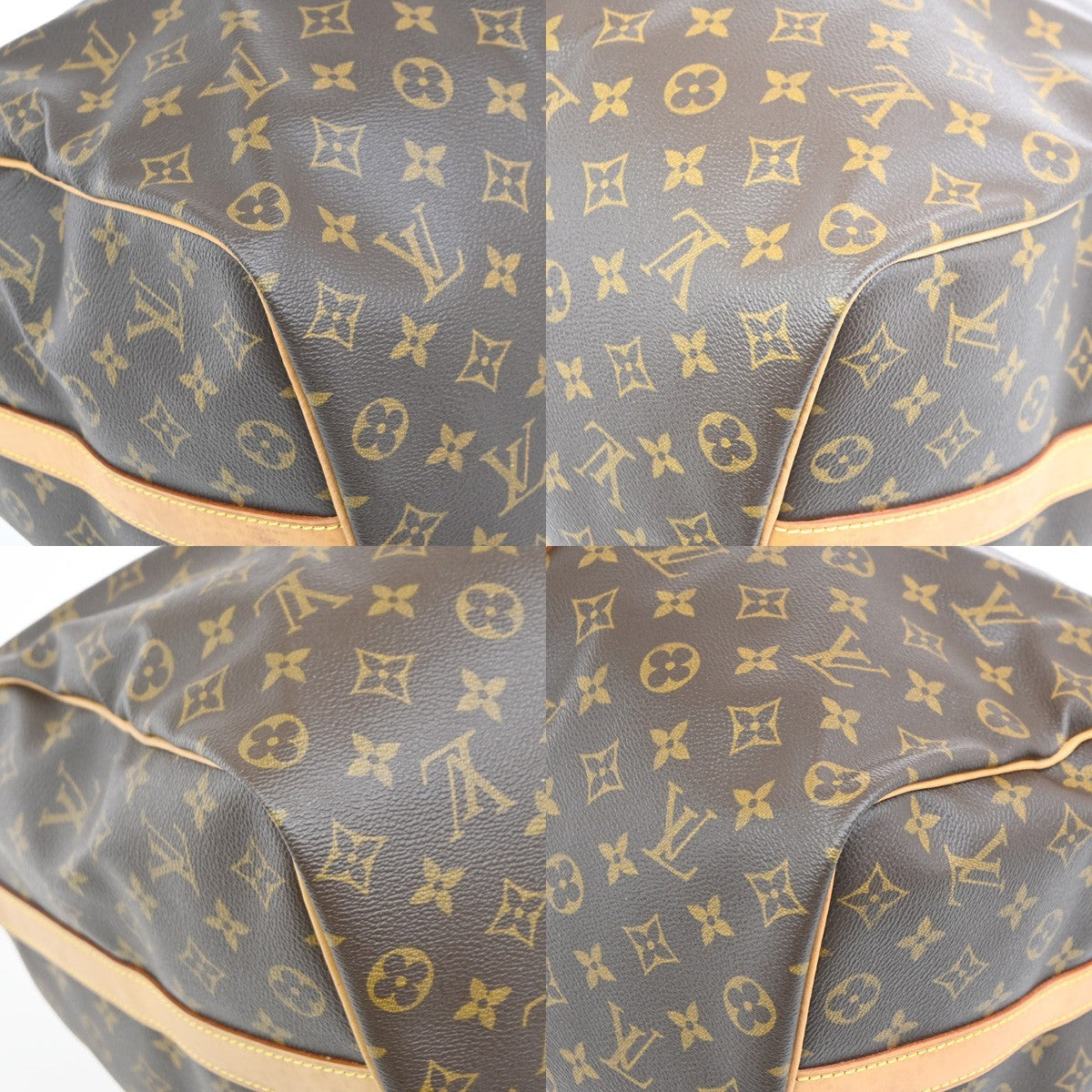 LOUIS VUITTON Keepall 50 Travel Hand Bag Monogram Leather Brown M41426 54PA013