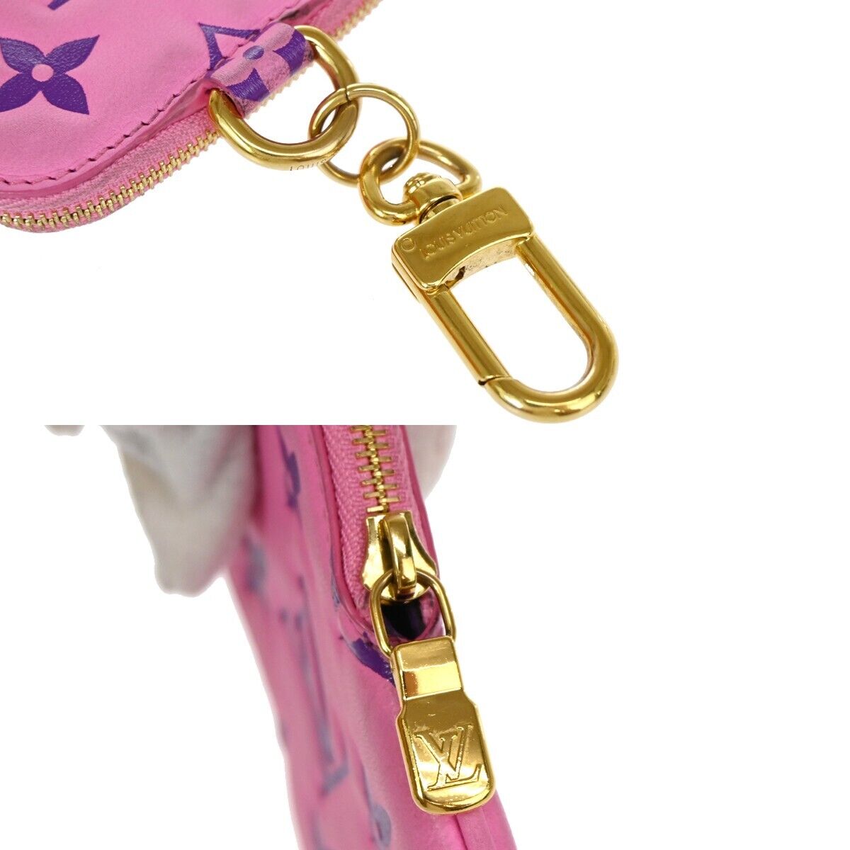 LOUIS VUITTON Lanyard Multipochet Coin Case Monogram Empreint PK MP3072 84ED469