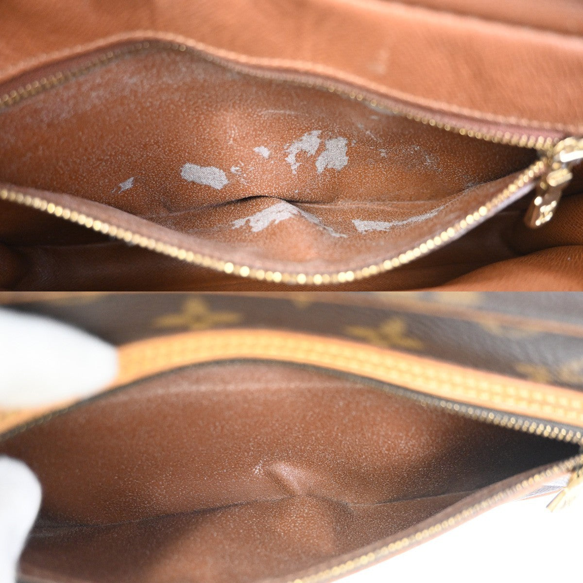 LOUIS VUITTON Marly Dragonne GM Clutch Hand Bag Monogram Brown M51825 30KC825