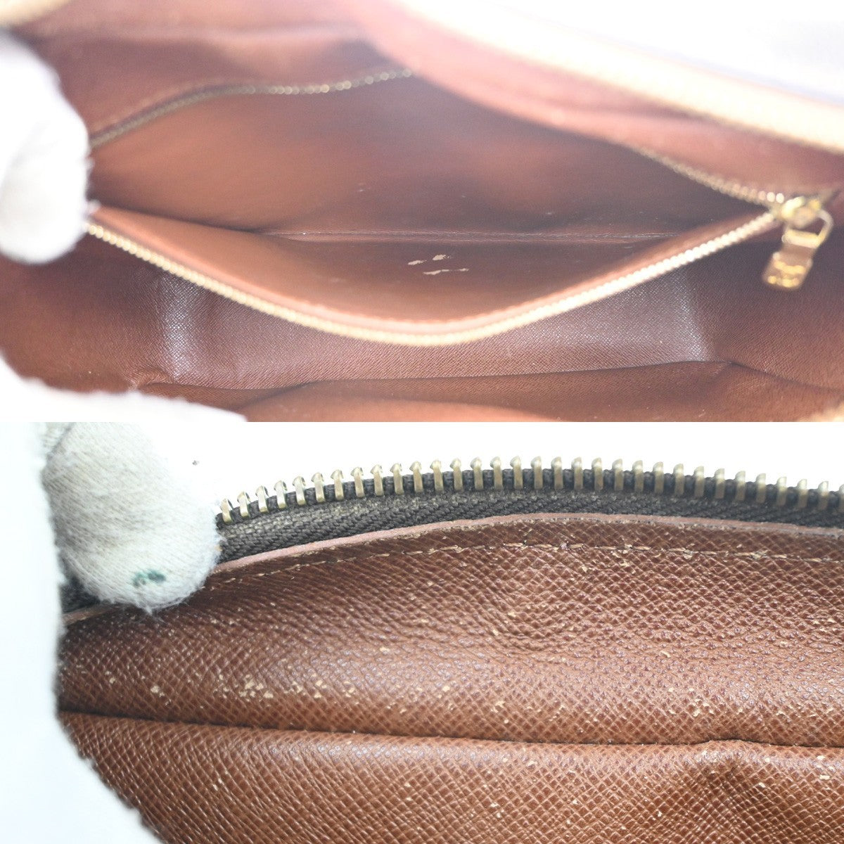 LOUIS VUITTON Nile Crossbody Shoulder Bag Monogram Leather Brown M45244 82MA341