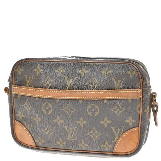 37.Live LOUIS VUITTON Trocadero 24 Shoulder Bag Monogram Leather M51276 01TA655