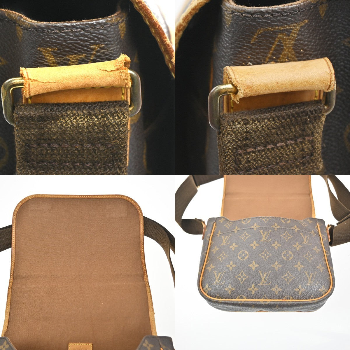 LOUIS VUITTON Messenger Bosphore PM Shoulder Bag Monogram Leather M40106 39MA511