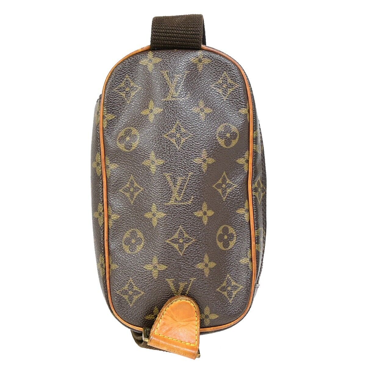 LOUIS VUITTON Pochette Gange Shoulder Bag Monogram Brown Spain M51870 16EB028