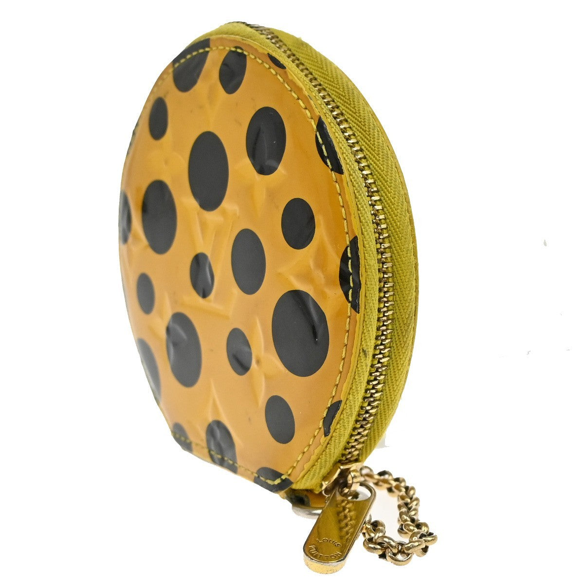 LOUIS VUITTON Yayoi Porte Monnaie Coin Case Monogram Vernis YW M91569 30EG081