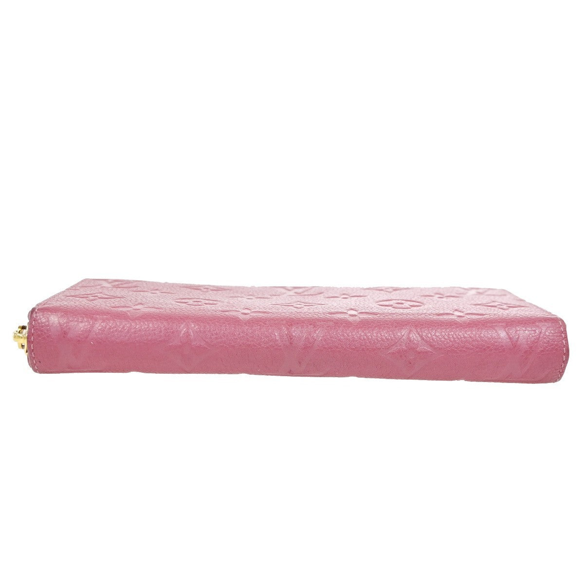 LOUIS VUITTON Zippy Long Wallet Monogram Empreinte Pink France M60549 34KD080