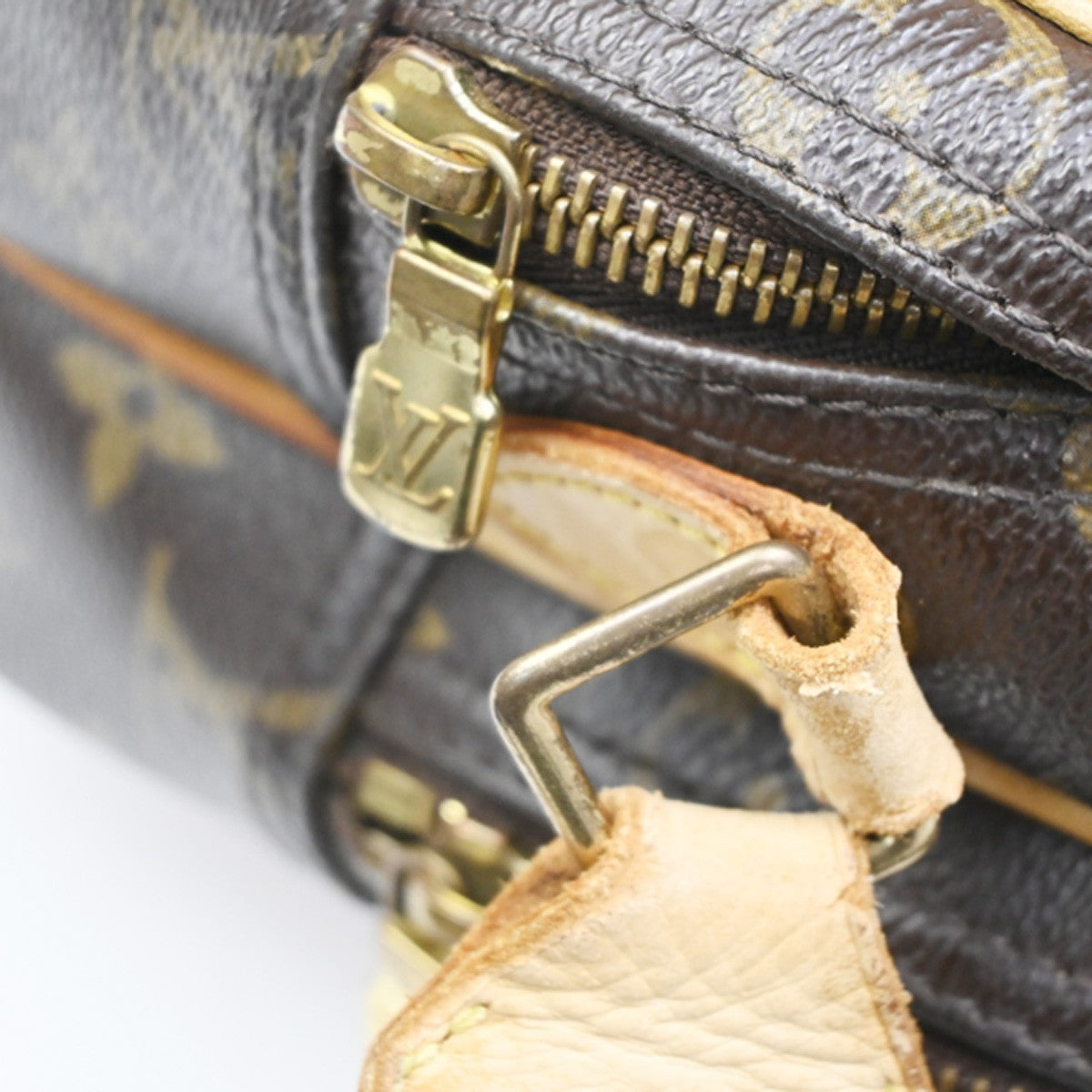 LOUIS VUITTON Reporter Crossbody Shoulder Bag Monogram Leather BN M45254 82KC246