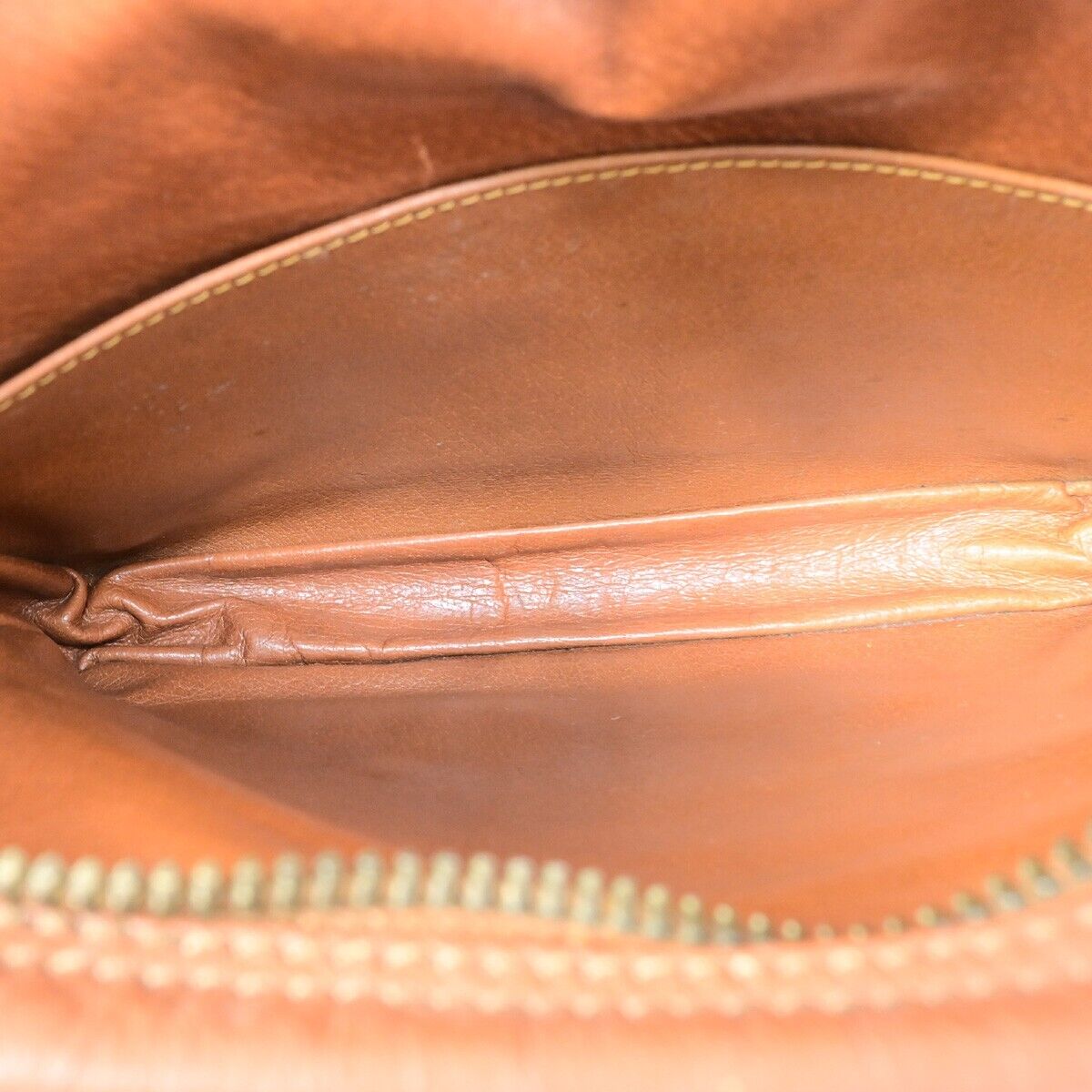 LOUIS VUITTON Pochette Sport Clutch Shoulder Bag Monogram Leather Brown 61EB425