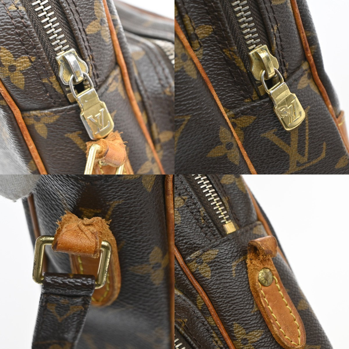 LOUIS VUITTON Amazon Crossbody Shoulder Bag Monogram Leather BN M45236 67SA043