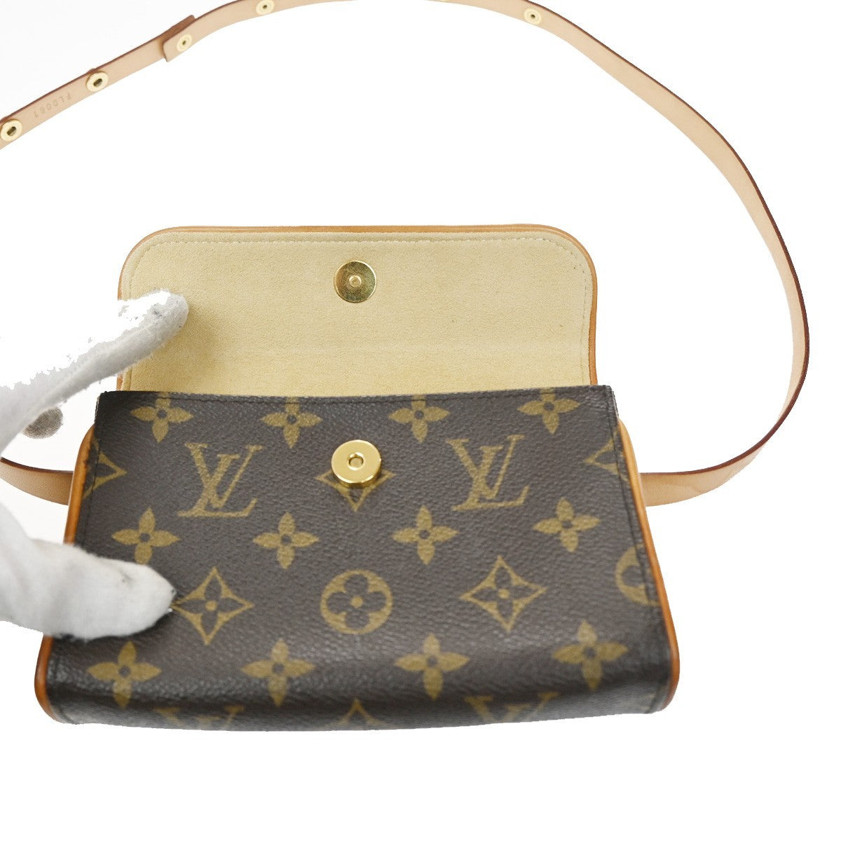 LOUIS VUITTON Pochette Florentine Bum Bag XS Monogram Leather BN M51855 72MA201